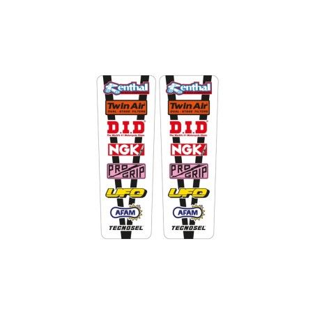 Ahesivos guardabarros TECNOSEL Vintage Sponsors - motoscamaralweb.com