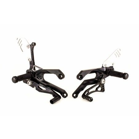 Estriberas retrasadas GILLES FXR. negro - motoscamaralweb.com