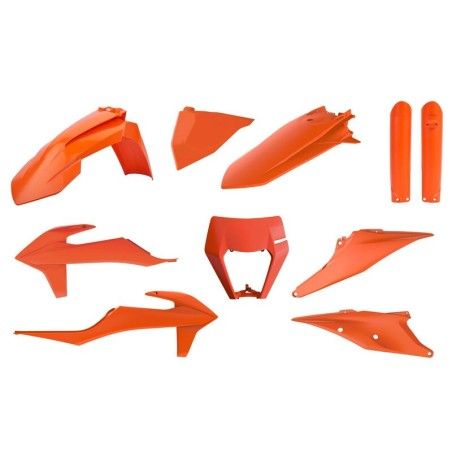 Kit de plásticos Polisport. KTM. naranja - motoscamaralweb.com