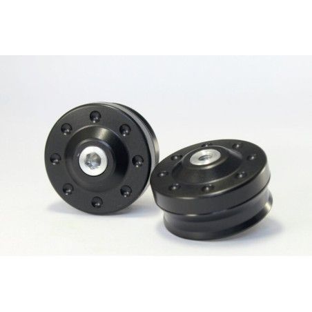 Protectores del eje trasero GILLES. negro - motoscamaralweb.com