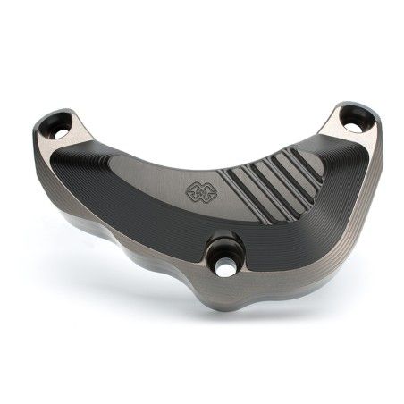 Protector de la tapa del motor GILLES (lado derecho). negro - motoscamaralweb.com