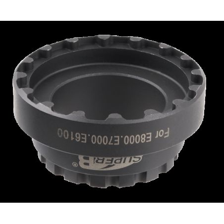 Extractor cazoletas de pedalier Super B para E-Bike Shimano Steps E8000. E7000. E6100 - motoscamaralweb.com