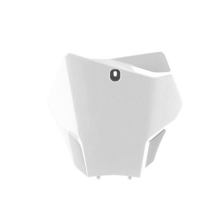 Portanúmeros delantero POLISPORT blanco Gas Gas MC - motoscamaralweb.com