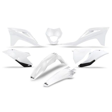Kit plástica UFO blanco Gas Gas EC - motoscamaralweb.com