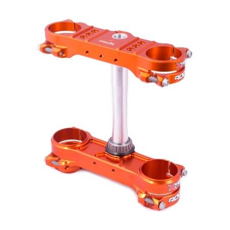Tija completa XTRIG ROCS Pro KTM / HVA 13-19 offset 20-22 naranja - motoscamaralweb.com