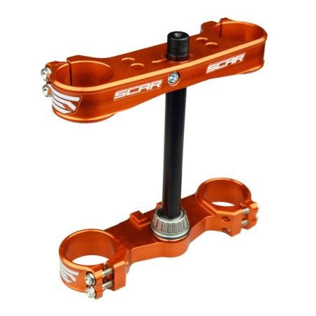 Tija SCAR offset 16mm - Naranja - motoscamaralweb.com