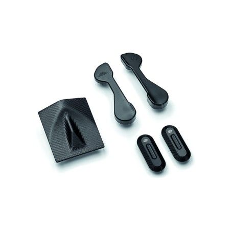Kit de tapas para circuito Gilles Tooling (retrovisores + guardabarros). negro - motoscamaralweb.com