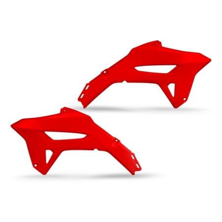 Paneles laterales radiador UFO rojo Honda CRF 450 R - motoscamaralweb.com