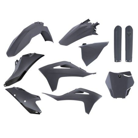 Kit de plástica POLISPORT gris nardo Gas Gas MC - motoscamaralweb.com