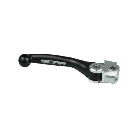 Maneta de freno plegable SCAR - Negro - motoscamaralweb.com
