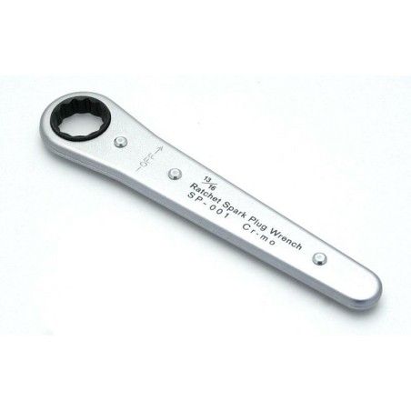 Llave bujía plana con carraca BIHR 21mm - motoscamaralweb.com