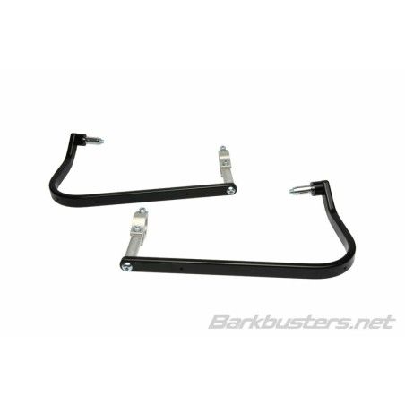 Soportes de aluminio Barkbusters Fijación de doble anclaje Color negro - motoscamaralweb.com
