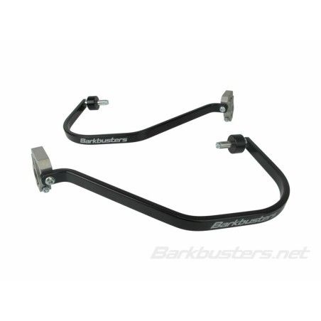 Kit de montaje paramanos Barkbusters Fijación de doble anclaje Color negro - motoscamaralweb.com