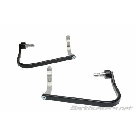 Soportes de aluminio Barkbusters Fijación de doble anclaje Color negro - motoscamaralweb.com