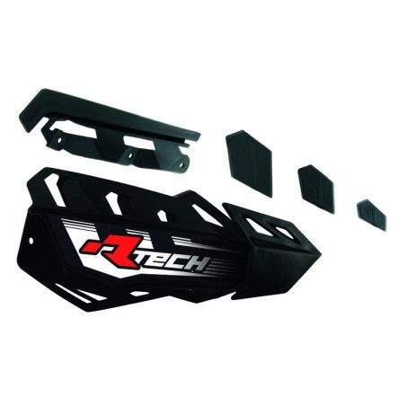 RACETECH FLX Handguards Replacement Covers Black for 789678 - motoscamaralweb.com