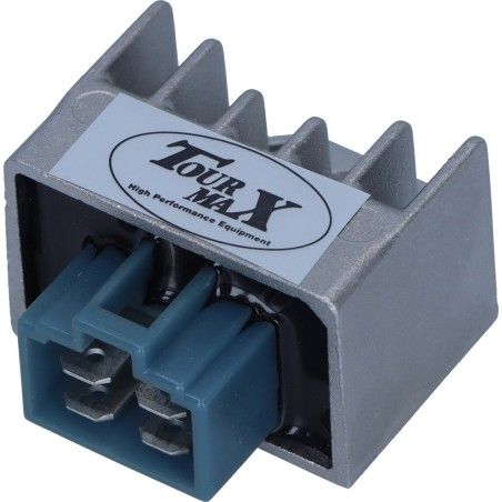 Regulador TOURMAX RGU-230 12V 8A - 4 Conectores - motoscamaralweb.com