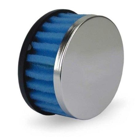 Filtro de potencia V PARTS espuma recto azul Ø 28/35mm - motoscamaralweb.com