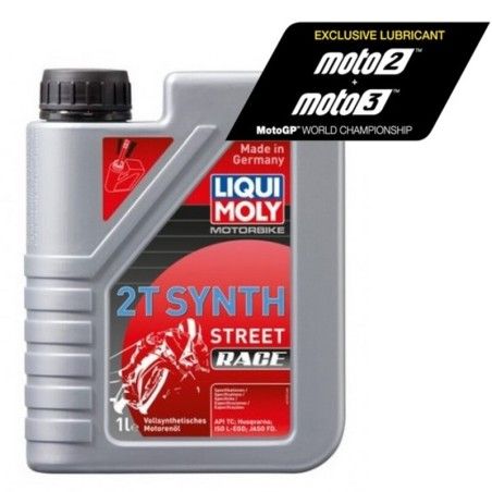 Botella de 1L aceite Liqui Moly 100% sintético 2T - motoscamaralweb.com