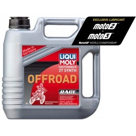 Garrafa 4L aceite Liqui Moly 100% sintético 2T Off-Road - motoscamaralweb.com
