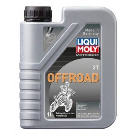 Botella de 1L aceite Liqui Moly semi-sintético 2T Off road - motoscamaralweb.com