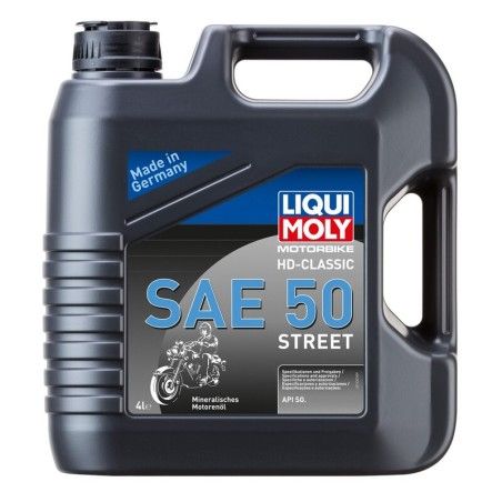 Garrafa 4L de aceite Liqui Moly HD-CLASSIC SAE50 STREET - motoscamaralweb.com