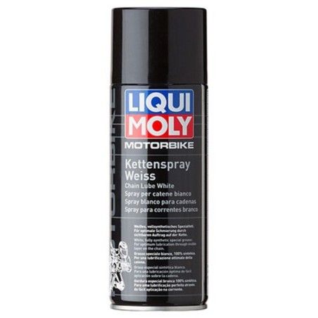 Grasa de cadena blanca para moto Liqui Moly 400ml - motoscamaralweb.com