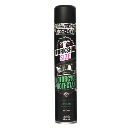 Spray protector con PTFE (teflón) MUC-OFF Motorcycle Protectant para taller. 750 ml - motoscamaralweb.com