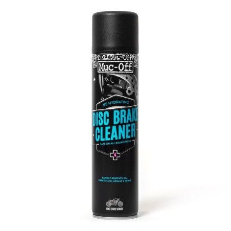 Spray limpiador para frenos MUC-OFF Disc Brake Cleaner. 400 ml - motoscamaralweb.com