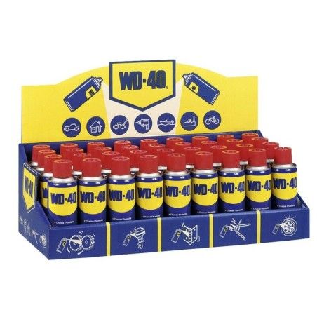 Expositor display 36pzs Multiusos WD-40 Spray 200ml - motoscamaralweb.com