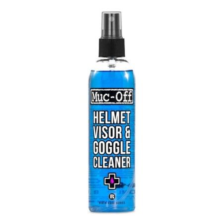 Limpiador antibacteriano de lentes y cascos Muc-Off Helmet &amp;amp; Visor Cleaner Bote 250ml - motoscamaralweb.com