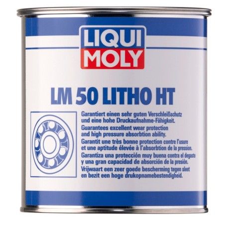 Lata 1kg de grasa de litio Liqui Moly LM 50 LITHO HT - motoscamaralweb.com