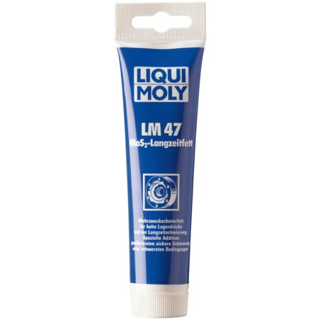 Tubo 100g de grasa de larga duración Liqui Moly LM 47 +MOS2 - motoscamaralweb.com