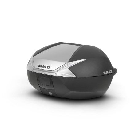 Tapa SHAD color titanio SH47 - motoscamaralweb.com