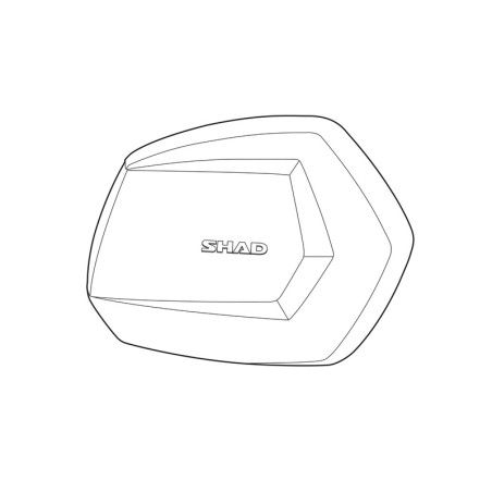 Tapa SHAD aluminio derecha SH35 - motoscamaralweb.com