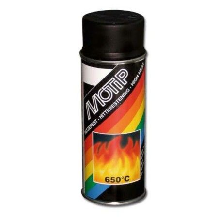 Pintura alta temperatura MOTIP negro - motoscamaralweb.com
