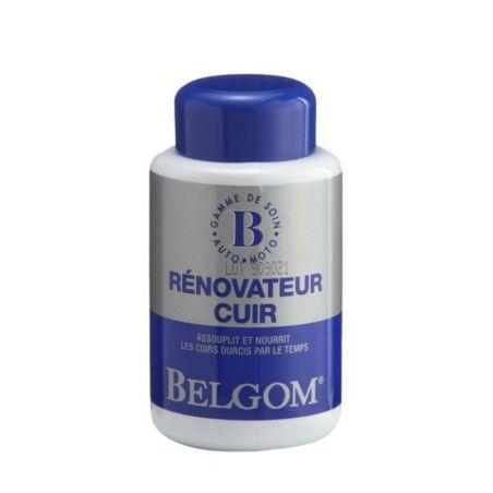 Renovador cuero BELGOM botella 250ML - motoscamaralweb.com