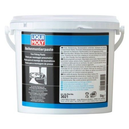 Pasta para montaje de neumáticos LIQUI MOLY blanca 5kg - motoscamaralweb.com