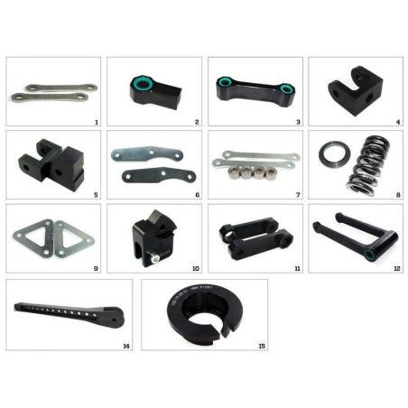 Kit de bajada TECNIUM - Honda CB650R - motoscamaralweb.com