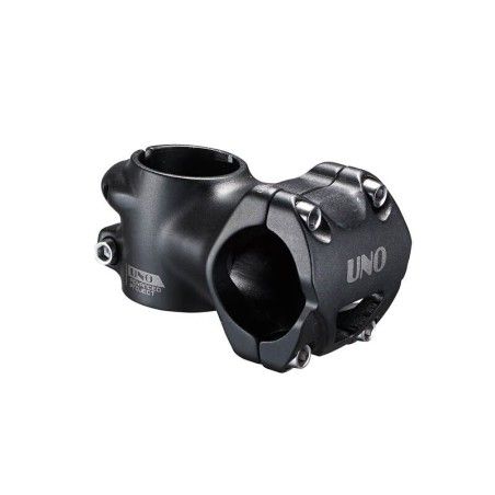 Potencia para bicicleta 0° UNO M03 - 35 mm negro - motoscamaralweb.com