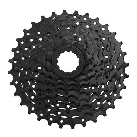 V BIKE Cassette bicicleta 8 Velocidades. Desarrollo 11/32 (Tipo HG) Negro - motoscamaralweb.com