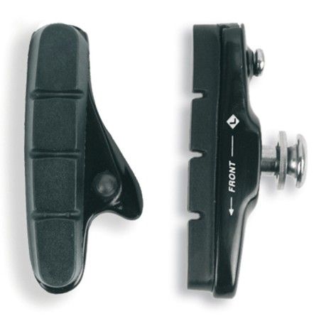 ALHONGA Zapatas de freno de bicicleta carretera Shimano. Llanta aluminio. Carcasa negra - motoscamaralweb.com