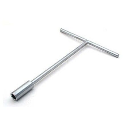 Llave vaso plana en T BIHR 11mm cromo satinado - motoscamaralweb.com