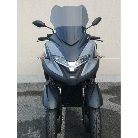 Pantalla V Parts Alta Protección ahumada Yamaha Tricity 300 - motoscamaralweb.com