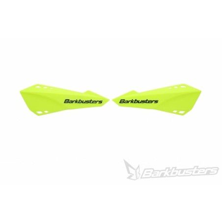 Kit completo paramanos de bicicleta Barkbusters amarillo-hiviz (fluor) - motoscamaralweb.com