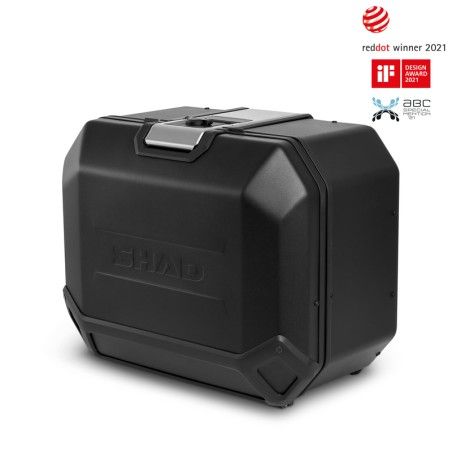 Maleta izquierda alumino SHAD Terra Black 47L - motoscamaralweb.com