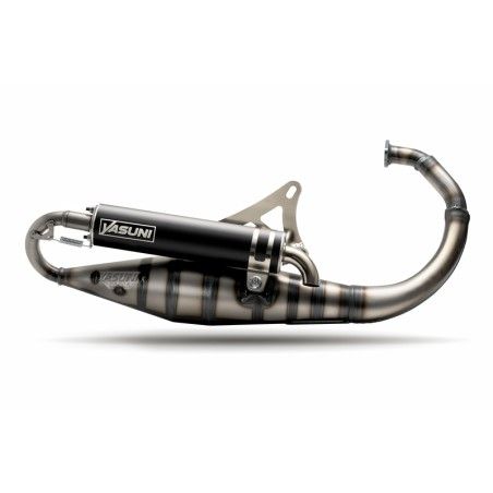 Escape YASUNI Carrera 10 homologado silencioso negro Minarelli Vertical - motoscamaralweb.com