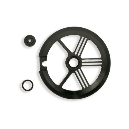 Protector de plato (46/48 dientes) Negro - motoscamaralweb.com