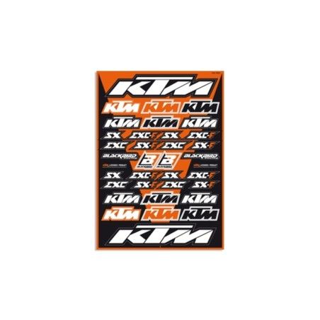 Kit Adhesivos Blackbird Standard KTm 5523 - motoscamaralweb.com