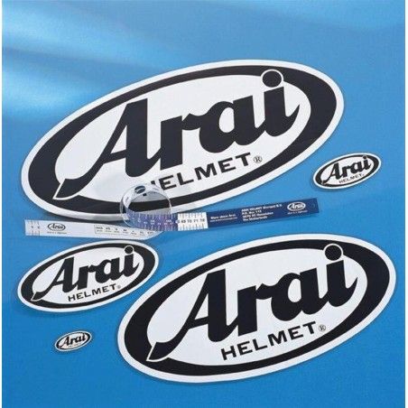 ARAI Sticker 11x5cm - size S - motoscamaralweb.com