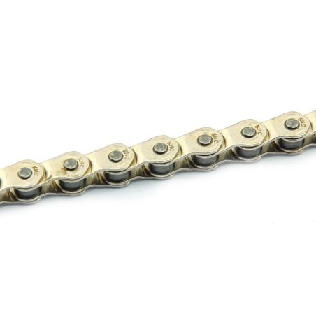 Cadena KMC HL1 Wide 1 velocidad 100 eslabones plata - motoscamaralweb.com